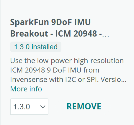 SparkFun lib