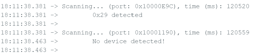 I2C Address